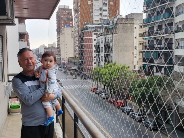 Mallas de seguridad nylon balcones