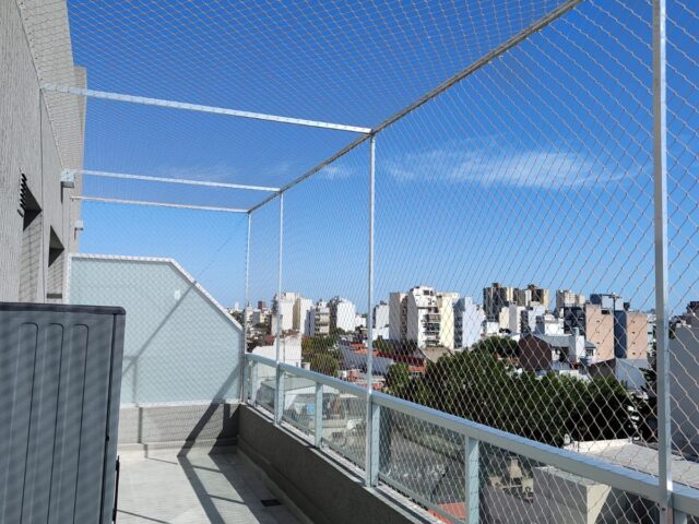 Mallas de seguridad nylon balcones